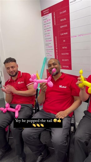 Westfield Burwood Team Building – He Popped the Tail! 🎈😂 (Balloon Twisting Challenge)