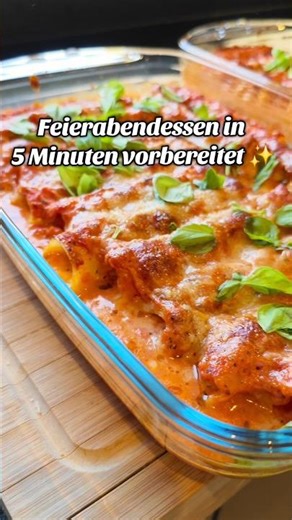 Feierabendessen in 5 Minuten vorbereitet ✨