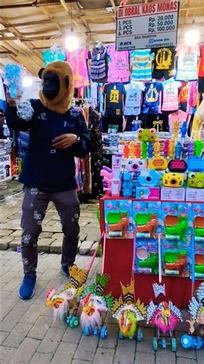 There is a monkey mask on the bubble