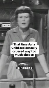 "Knock, knock." "Who's there?" "185 pounds of Swiss." #JuliaChild #cheese #soufflé #cooking #shorts