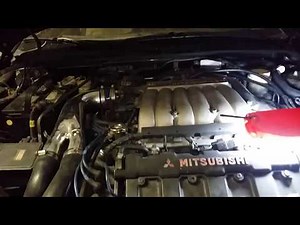 Mitsubishi 3000GT VR4 3.0 V6 Front Oxygen Sensor Replacement