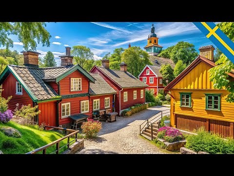 Skansen Stockholm - World’s Oldest Open-Air Museum - Sweden Travel 4K