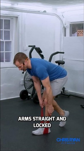 Build Strength & Balance — Band Split Stance RDL! 💪