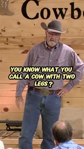 Cowboy humor at its finest. Or… worst. You decide...