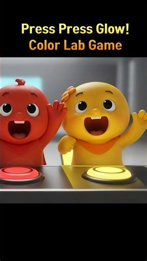 Press Press Glow! 🔴🟡🔵 Color Lab Game Kids Song