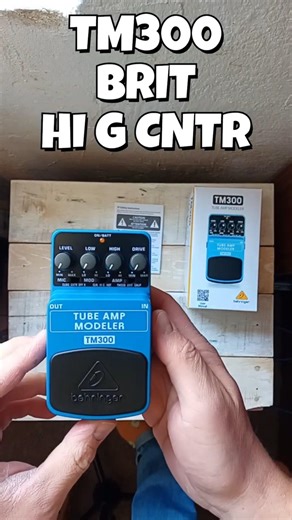 Behringer TM300 Tube Amp Modeler Unboxing + Sounddemo