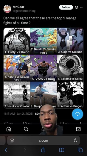 #anime #shonen #fightscene #rank