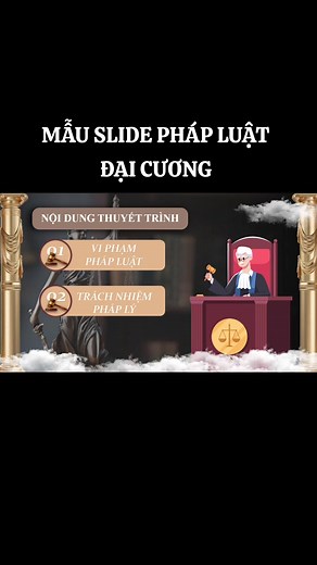 Mẫu Slide Pháp Luật Đại Cương Hiện Đại