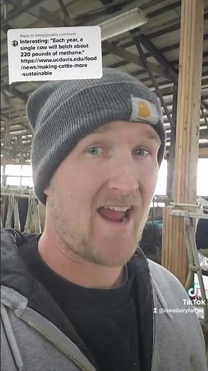 Do cows produce too much methane?