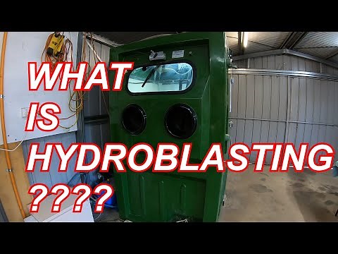 What is Hydroblasting ? What is Vapor (Vapour) blasting?