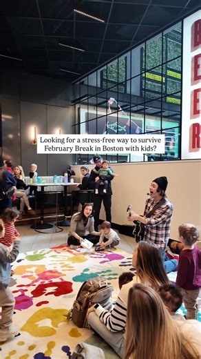 Boston’s February Break family programming that you need to know about! Things to know before you go: 📍High Street Place Food Hall @highstreetplace 100 High St, Boston, MA 🕑 HOURS: Mon-Wed 7:00am — 9:00pm Thurs-Fri 7:00am — 11:00pm Sat 9:00am — 11:00pm Sun CLOSED 🎨 The Kidding Around Crafting Corner will be open daily from 1:00–2:00pm, featuring the following themed crafts: ♥️ 2/14 Valentine’s Day & Little Groove 🎊 2/17 Lunar New Year 🥇 2/18 Olympic Games ❄️ 2/19 Winter Wonderland 🥇 2/20 O
