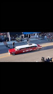 Wicked burnout by @garrett_1320video in his 1957 Chevy Limo drag car in honor of @gbiffle !! 🚗 💨 🔥 . Credit: @mooresvilleevents - #burnoutforbiff #belifebiff #burnout | Tri-Five Era