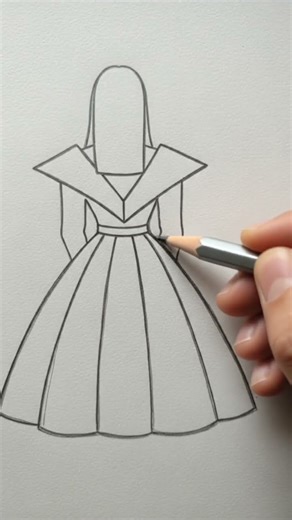 How to draw a girl skitch step by step easy #drawing #art