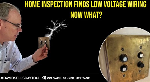 Whether you're a current or hopeful homeowner of a historic home- knowing how to spot and diagnose low voltage wiring should be a "high" priority for you! That's why today's classic realtor tip is here to shed light on this circuitous issue and what it could mean for your electrical systems below. #DavidSellsDayton | #DaytonRealEstate | #RealEstate | #RealtorTips | #RealtorAdvice | #ElectricalTips | David Campbell, Realtor