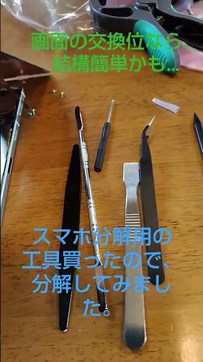 #スマホ分解#何でもやってみる #独り暮らし