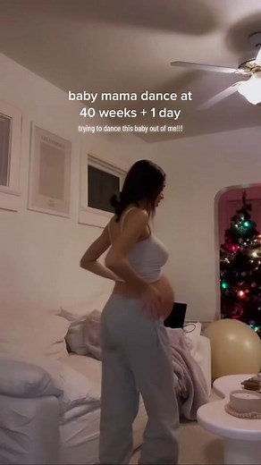 40 Weeks Pregnant Baby Mama Dance TikTok