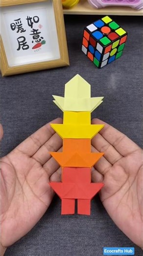 DIY Paper Pagoda in Minutes!#shortvideo #shortsfeed #shorts