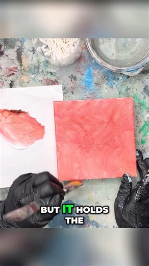 Red Gesso Foundation That Elevates Every Painting #art #technique