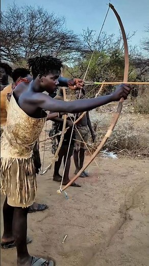 Hadzabe Hunters Track a Wild Deer 🦌🏹 | Ancient Tribal Skills