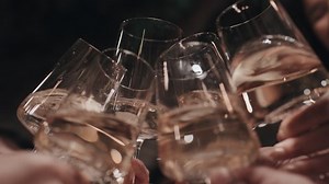 Selective Focus Close-up People Clinking Glasses Stock Footage Video (100% Royalty-free) 1095344281 | Shutterstock