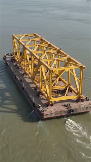 How a Truss Bridge Is Constructed? | Step-by-Step Civil Engineering 😱😱😱