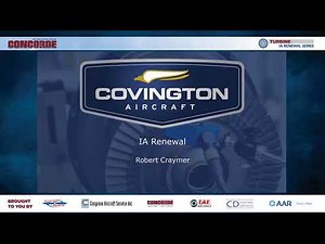 PT6 Maintenance presented by Covington Aircraft