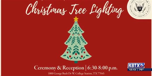 George Bush Library prepares for holiday events