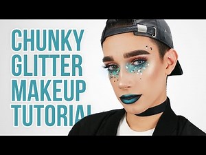 CHUNKY GLITTER FESTIVAL Makeup Tutorial | JCharlesBeauty