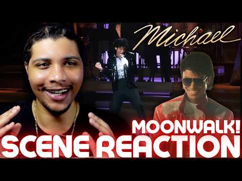 MOTOWN MOONWALKING SCENE! *MICHAEL* MOVIE | CLIP REACTION