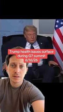Trump health issues surface during G7 summit
