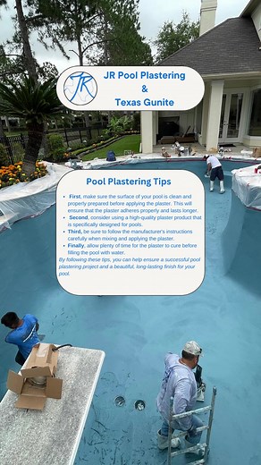 Pool Plastering Tip: 1. Make sure the surface of your pool is clean and properly prepared before applying the plaster. This will ensure that the plaster adheres properly and last long. 2. Consider using a high quality plaster product (Wet Edge Technology) that is specifically designed for pools. 3. Be sure to follow the manufacturer‘a instructions carefully when mixing and applying the plaster. 4. Finally, allow plenty of time for the plaster to cure before filling the pool. By following this ti
