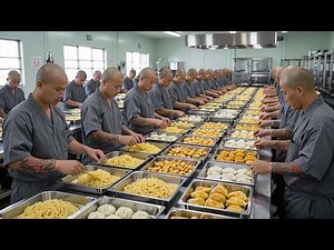 How 40,181 Prisoners in Japan Get Their Daily Meals - Food Processing
