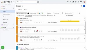 Customizing Goal Settings