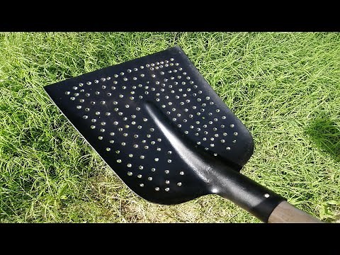 Amazing Sand Sieving Shovel! brilliant idea