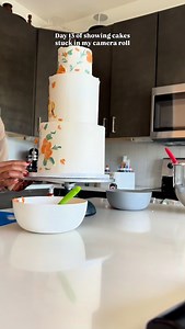 Better late than never🤷🏾‍♀️ This series is making me stick to my word because I’m really making it my mission to post 365 cakes this year (I missed 1 or 1 days already but mind ya business) #baker #buttercreamcakes #cakedecorating #weddingcake #homebaker | Flick of the Whisk-Custom Cakes