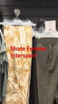 Mode femme Intersport 27 mars 2026 #modefemme #intersport #shopping