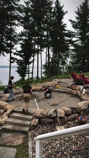 Hardscaping Made Easy #888landscapedesign #landscape #landscaping #backyard #usa🇺🇸