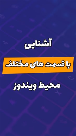‎آموزش وب و کامپیوتر _ edline در مسیر آموزش با‎ | ‎آشنایی با قسمت های مختلف محیط ویندوز . دونستن اسم های اجزا محیط ویندوز میتونه کار کردن با کامپیوتر و ویندوز راحت تر کنه ، چون پایه ای ترین...‎ | Instagram
