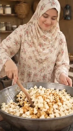 Making Giant Popcorn for Village Children 🍿❤️ | Giant Food Charity
