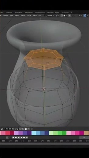 Milk - Blender 4.2 3D Modeling Tutorial #3dmodeling #b3d #blender3d