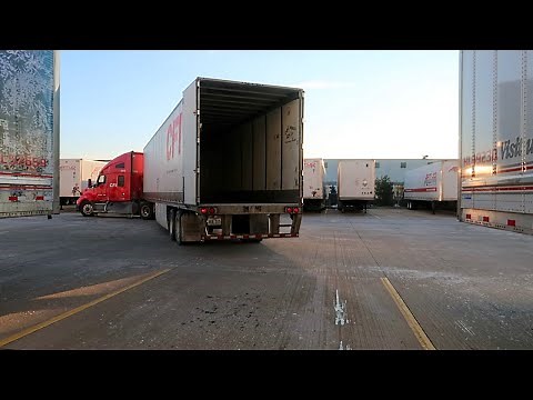 Backing A Semi Truck From Multiple Camera Angles!