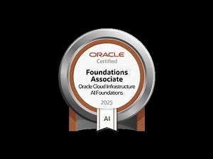 Oracle Cloud Infrastructure 2025 AI Foundations Associate | 1Z0-1122-25