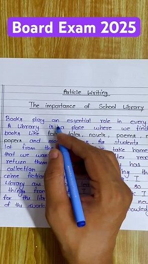 Article Writing ✍️🔥📝 #Shorts #Viral #Trending #Toppers #BoardExam2025