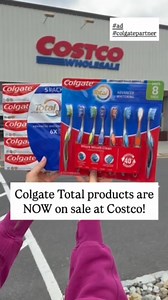 Make sure to check out these Colgate Total products while they are on sale for an incredible value at Costco! | CostcoEmpties