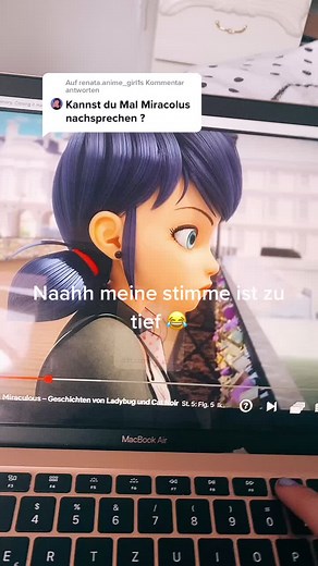 Sync Challenge mit Marinette aus Miraculous