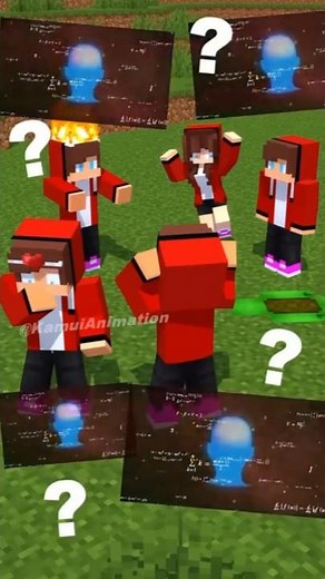 MAIZEN But Everything is weird - MAIZEN Minecraft Animation #shorts