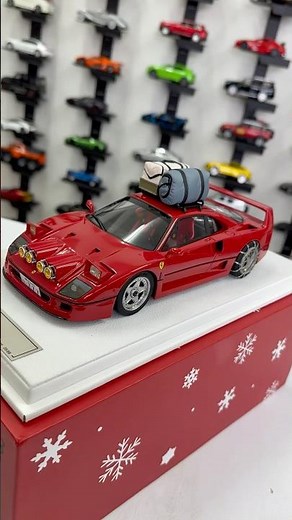 Unboxing Ferrari F40 Model Car ‼️ #bossneo #cthtoys #diecast #ferrari #f40