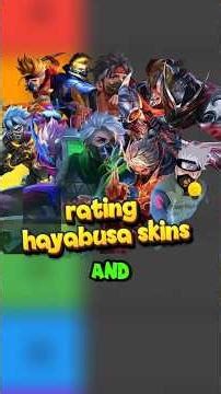 Let's Rating Hayabusa Skins #mobilelegends #shorts #hayabusa