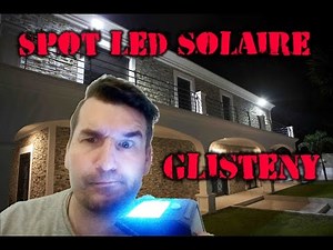 SPOT LED EXTÉRIEUR SOLAIRE