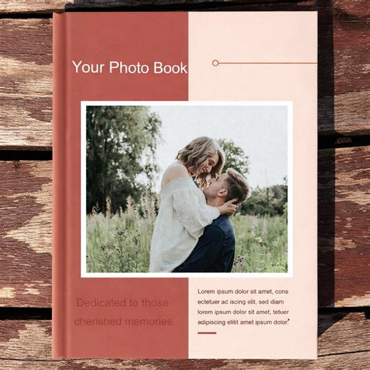 Personalized Storybook Photo Album, Custom DIY Text Picture Journal - Etsy